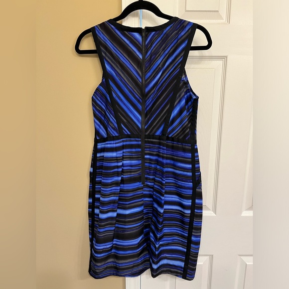 Shoshanna NWT Blue & black dress, NWT, size 10, beautiful, excellent condition. - Picture 3 of 7